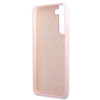 s22 plus telefonas - Guess "GUHCS22MLSLMGLA Silicone Script Metal Logo Case Galaxy S22 Plus" - 3 nuotrauka