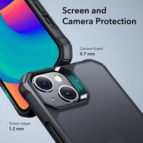 apsauginis stiklas iphone matinis - esr iPhone14Plus ESR AIR ARMOR IPHONE 14 Plus MATĖ Juodas - 5 nuotrauka