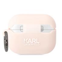 ausines rozines - Karl Lagerfeld 3D Silicone NFT Karl Case for Airpods Pro Pink - 3 nuotrauka