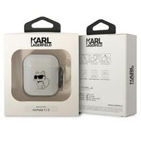 karl lagerfeld ikonik - Karl Lagerfeld 3D Logo NFT Choupette TPU Case for Airpods 1/ 2 White - 2 nuotrauka