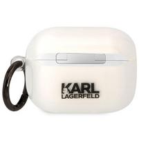 airpods senukai - Karl Lagerfeld 3D Logo NFT Choupette TPU Case for Airpods Pro White - 3 nuotrauka