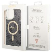 iphone 14 pro max deklas - Guess "4G IML MagSafe Compatible Case iPhone 14 Pro Max" Black - 2 nuotrauka