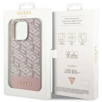 iphone 14 apple deklas magsafe - Guess "GCube Stripes MagSafe iPhone 14 Pro" Pink - 2 nuotrauka
