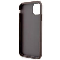 iphone xr deklai - Guess "GUHCN61P4SNW Hardcase 4G Stripe iPhone 11/ XR" Brown - 3 nuotrauka