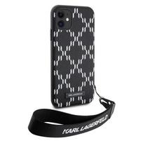 telefono deklas karl lagerfeld - OEM "Saffiano Monogram Losange iPhone 11/ Xr" Black - 4 nuotrauka