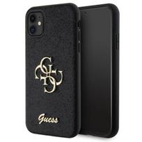 iphone xr deklai - Guess "Glitter Script Big 4G iPhone 11/ Xr" Black - 2 nuotrauka