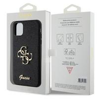 iphone xr deklai - Guess "Glitter Script Big 4G iPhone 11/ Xr" Black - 3 nuotrauka