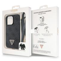 deklas iphone 13 guess - Guess "Crossbody 4G Metal Logo iPhone 13 Pro/ 13" Black - 2 nuotrauka