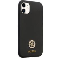 iphone 11 silicone black - Guess "Hardcase Silicone Logo Strass 4G iPhone 11 I XR 6.1" Black - 4 nuotrauka