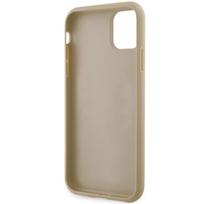 iphone xr deklai - Guess "GUHCN61HG4SGD Hardcase Glitter Script Big 4G iPhone 11/ XR" Gold - 4 nuotrauka