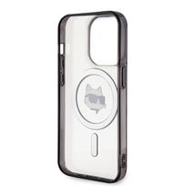 telefono deklas karl lagerfeld - Karl Lagerfeld "KLHMP15LHCHNOTK Hardcase IML Choupette`s Head MagSafe iPhone 15 Pro" - 3 nuotrauka