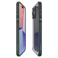 15 ultra - Spigen Ultra Hybrid Dėklas Apple iPhone 15 Pro Max - Tamsiai Žalias (Dark Green) - 2 nuotrauka