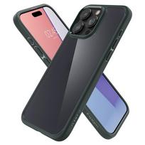 15 ultra - Spigen Ultra Hybrid Dėklas Apple iPhone 15 Pro Max - Tamsiai Žalias (Dark Green) - 4 nuotrauka