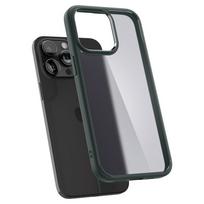 15 ultra - Spigen Ultra Hybrid Dėklas Apple iPhone 15 Pro Max - Tamsiai Žalias (Dark Green) - 5 nuotrauka