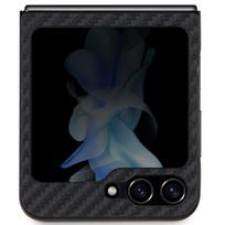 flip 5 - BMW "Leather Carbon Galaxy Z Flip 5" Black - 6 nuotrauka
