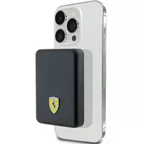 magsafe power bank - Ferrari FEPB5MNCAK, 5000mAh, 15W, MagSafe, juodas - 2 nuotrauka