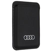 magsafe wallet - Audi "Synthetic Leather Wallet Card Slot MagSafe" Juodas (Black) - 3 nuotrauka