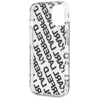1 14 - Karl Lagerfeld IML Fullover Logo dėklas, skirtas Apple iPhone 15 / 14 / 13, Auksinis (Gold) - 4 nuotrauka