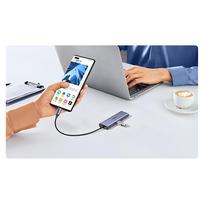 sd tf kortele - Adapteris HUB UGREEN CM511 USB-C prie HDMI, 3x USB-A 3.0, SD/TF - 6 nuotrauka