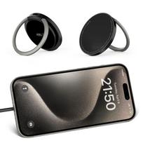 belaidis pakrovejas - Tech-Protect QI15W-A33 Magnetic MagSafe belaidis įkroviklis 15W Juodas (Black) - 2 nuotrauka