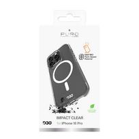silikonas skaidrus - Dėklas Puro Cover Impact Clear D3O® Bio for iPhone 16 Pro, skaidrus Prekė-PUIPC16P61IMPCLD3OTR - 2 nuotrauka