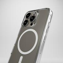 silikonas skaidrus - Dėklas Puro Cover Impact Clear D3O® Bio for iPhone 16 Pro, skaidrus Prekė-PUIPC16P61IMPCLD3OTR - 3 nuotrauka