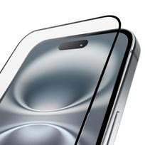 16 ekrano plevele - Puro Frame Tempered Glass with frame for iPhone 16 Plus - 6 nuotrauka