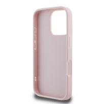 apple iphone 16 pro case - Karl Lagerfeld "Quilted Signature iPhone 16 Pro" Pink - 3 nuotrauka