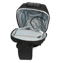 usb kuprines - Wozinsky Premium Single Shoulder Anti-Theft City Backpack with Organizer and USB - Black - 13 nuotrauka