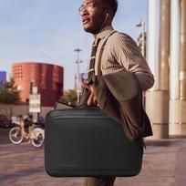 laptop dekl - Wozinsky Premium 15.6'' Laptop Backpack/Bag with Strap - Black - 13 nuotrauka