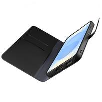 samsung galaxy s25 plus deklas - PURO Booklet Case with Flip and Wallet for Samsung Galaxy S25 - Juodas (Black) - 3 nuotrauka