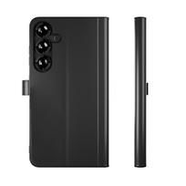 samsung galaxy s25 plus deklas - PURO Booklet Case with Flip and Wallet for Samsung Galaxy S25 - Juodas (Black) - 4 nuotrauka