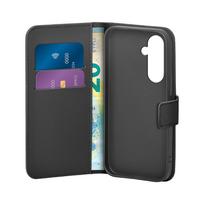 samsung galaxy s25 plus deklas - PURO Booklet Case with Flip and Wallet for Samsung Galaxy S25 - Juodas (Black) - 12 nuotrauka