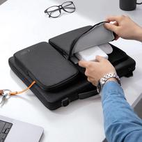 krepsys nesiojamam kompiuteriui 16 - Laptop Bag 15-16 Tech-Protect Defender Bag - Black - 3 nuotrauka