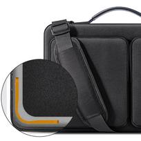 krepsys nesiojamam kompiuteriui 16 - Laptop Bag 15-16 Tech-Protect Defender Bag - Black - 8 nuotrauka