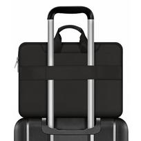 nesiojamo kompiuterio 14 deklas - Tech-Protect Pocket Laptop Bag 13-14 - Black - 6 nuotrauka