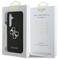 plus plus big - Guess "Grained Big 4G Logo Small Classic Logo Case Galaxy S25 Plus" Black - 2 nuotrauka