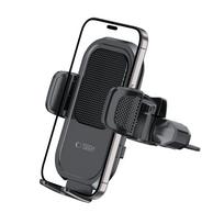 telefono laikiklis cd - Tech-Protect V8 Universal CD & Vent Car Mount Black - 8 nuotrauka