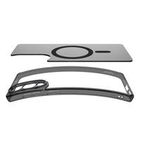 samsung s25 spigen ultra hybrid - Spigen Ultra Hybrid Mag Case with MagSafe for Samsung Galaxy S25 Edge - Juodas (Black) - 3 nuotrauka