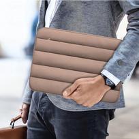 kompiuterio krepsys 13 tech - Tech-Protett Fluffy Laptop Bag 13-14 - Brown - 2 nuotrauka