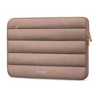 kompiuterio krepsys 13 tech - Tech-Protett Fluffy Laptop Bag 13-14 - Brown - 13 nuotrauka