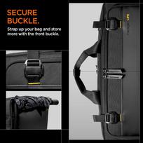 laptopo krepsiai - Spigen KD300 Laptop Bag - Black - 5 nuotrauka