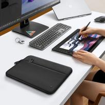 nesiojamo kompiuterio 14 deklas - Tech-Protect Sleeve Laptop Bag 13-14 - Black - 8 nuotrauka