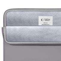 nesiojamo kompiuterio 14 deklas - Tech-Protect Sleeve Laptop Bag 13-14 - Gray - 10 nuotrauka