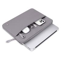 nesiojamo kompiuterio 14 deklas - Tech-Protect Sleeve Laptop Bag 13-14 - Gray - 11 nuotrauka