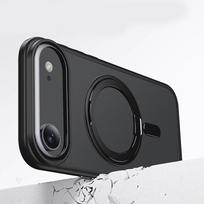 apple air deklas - Tech-Protect MagRing MagSafe dėklas Apple iPhone 17 Air - Juodas (Black) - 4 nuotrauka
