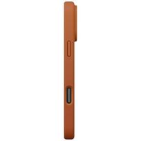 apple iphone 17 - UNIQ Lino dėklas skirtas Apple iPhone 17 Pro Max Magclick Charging oranžinės spalvos - 3 nuotrauka