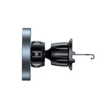 anga - Tech-Protect MM15W-V5 magnetinis MagSafe CD ir ventiliacijos angos automobilinis laikiklis su belaidžiu įkrovimu 15W Juodas (Black) - 5 nuotrauka