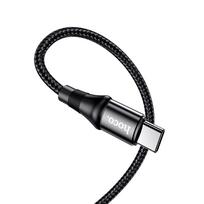 pakrovejas usb c 100w - USB kabelis Hoco X50 Exquisito iš Type-C į Type-C 100W 1.0m juodas - 4 nuotrauka