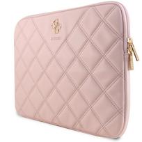 laptopo krepsiai - Guess Quilted 4G cover for a 14" laptop - pink - 3 nuotrauka
